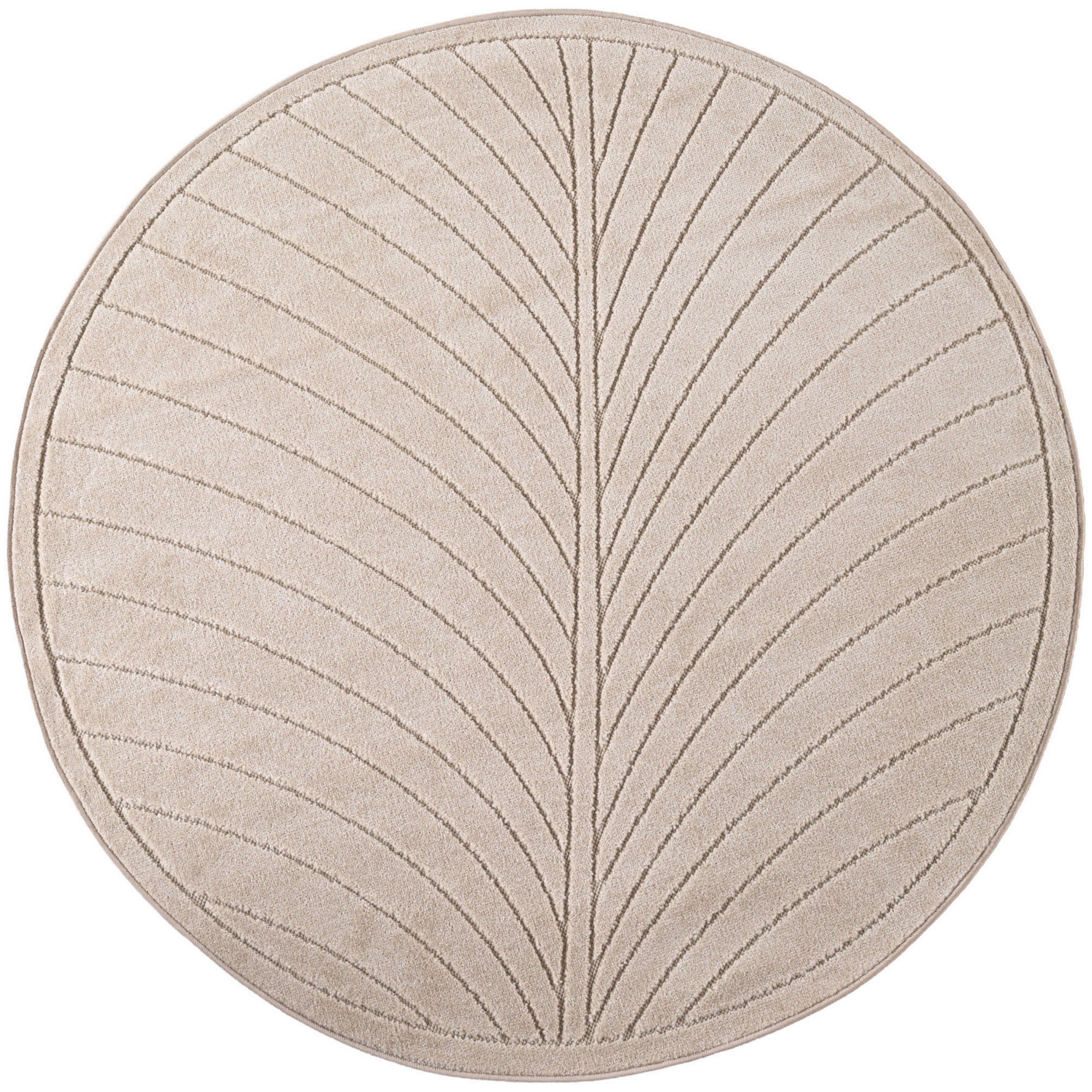 Kadima Design Teppich Beige 200x200 cm