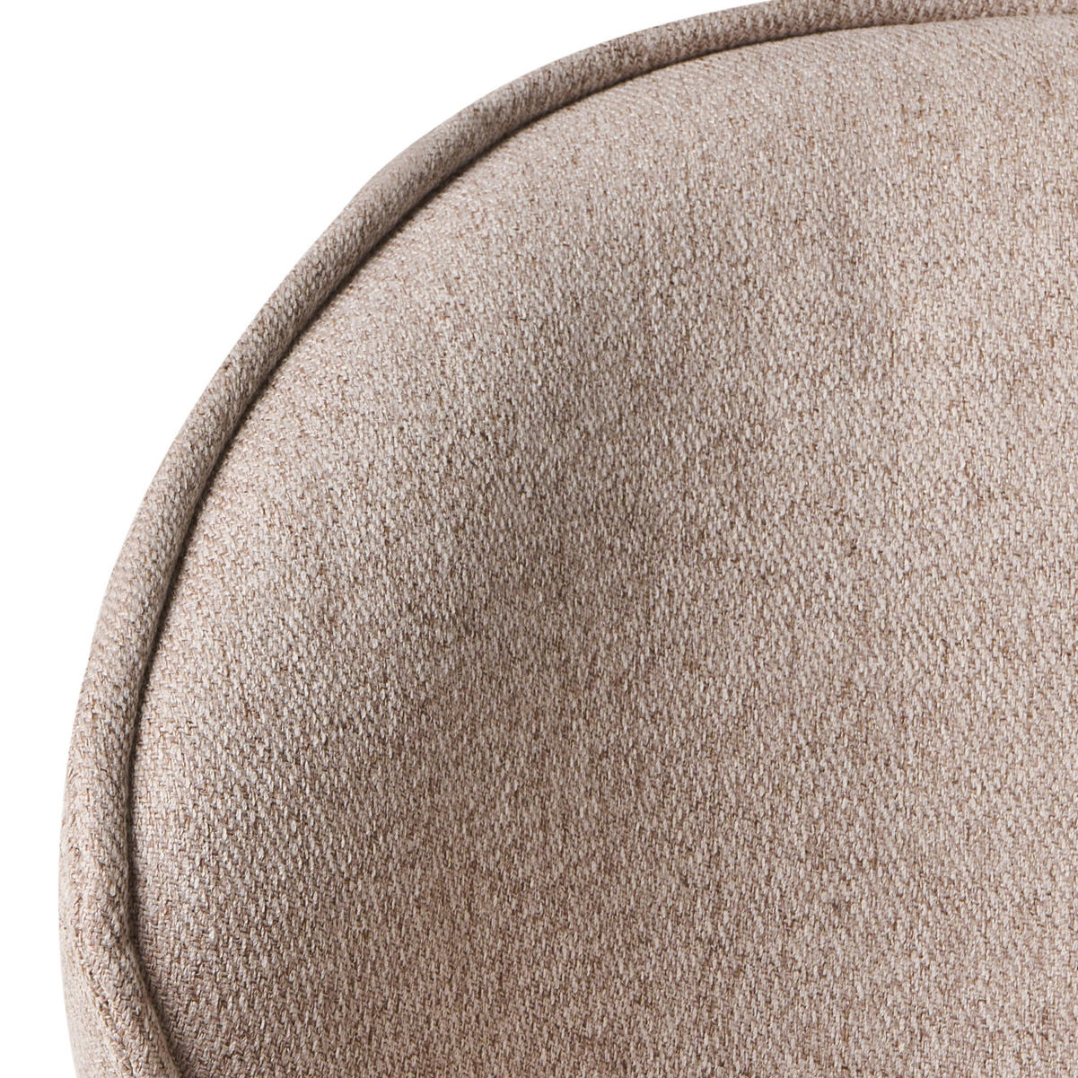 SKRIVBORDSSTOL tyg taupe Belmar - Taupe, Textil (63/83/70cm) - Beliani