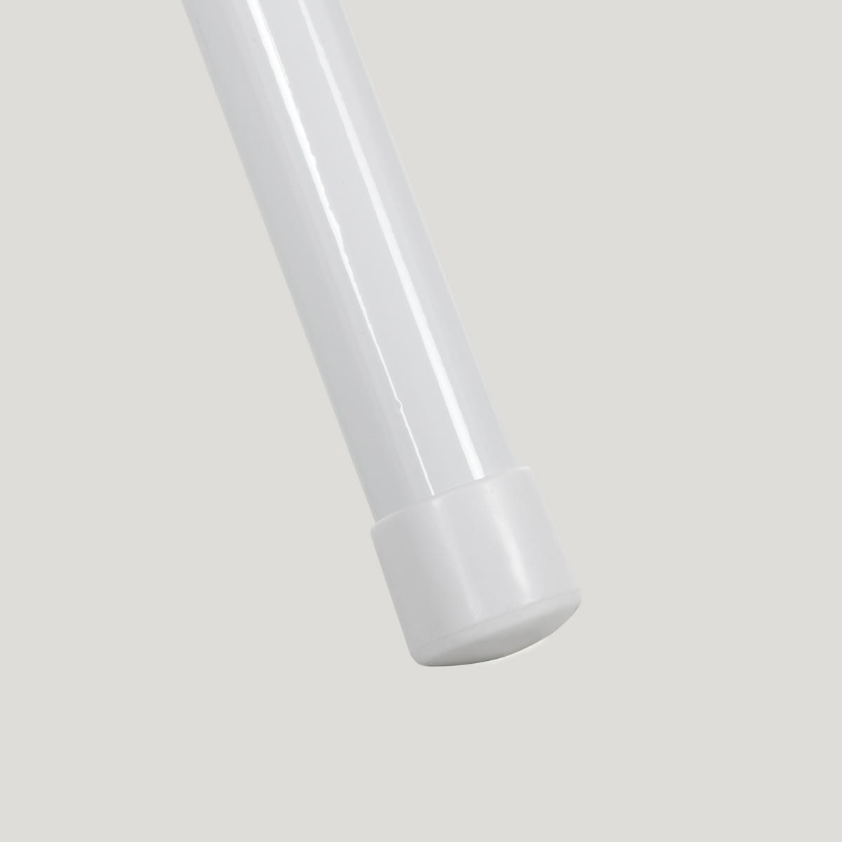 KLAPPSTUHL 4er-Set Weiß 46.0/45.0/78.0 cm - Weiß, Leder (45/78/46cm)