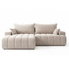 ECKSOFA Caleo Beige Links - Beige, Holz/Textil (270/170cm) - Graingold