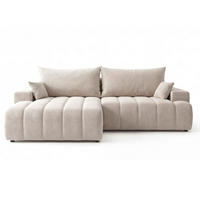 ECKSOFA Caleo Beige Links - Beige, Holz/Textil (270/170cm) - Graingold