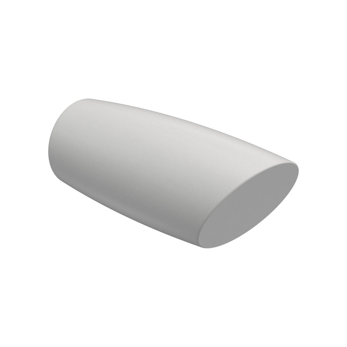 ENDSTÜCKE FÜR GARDINENSTANGEN 20 mm Ø, Etta Weiß, Packung 2 Stück - Weiß, Holz (7/3/3cm) - INTERDECO
