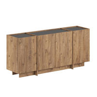 BUFFETSCHRANK dorma Braun - Braun, Holz (180/80/45cm) - Habitat Garten