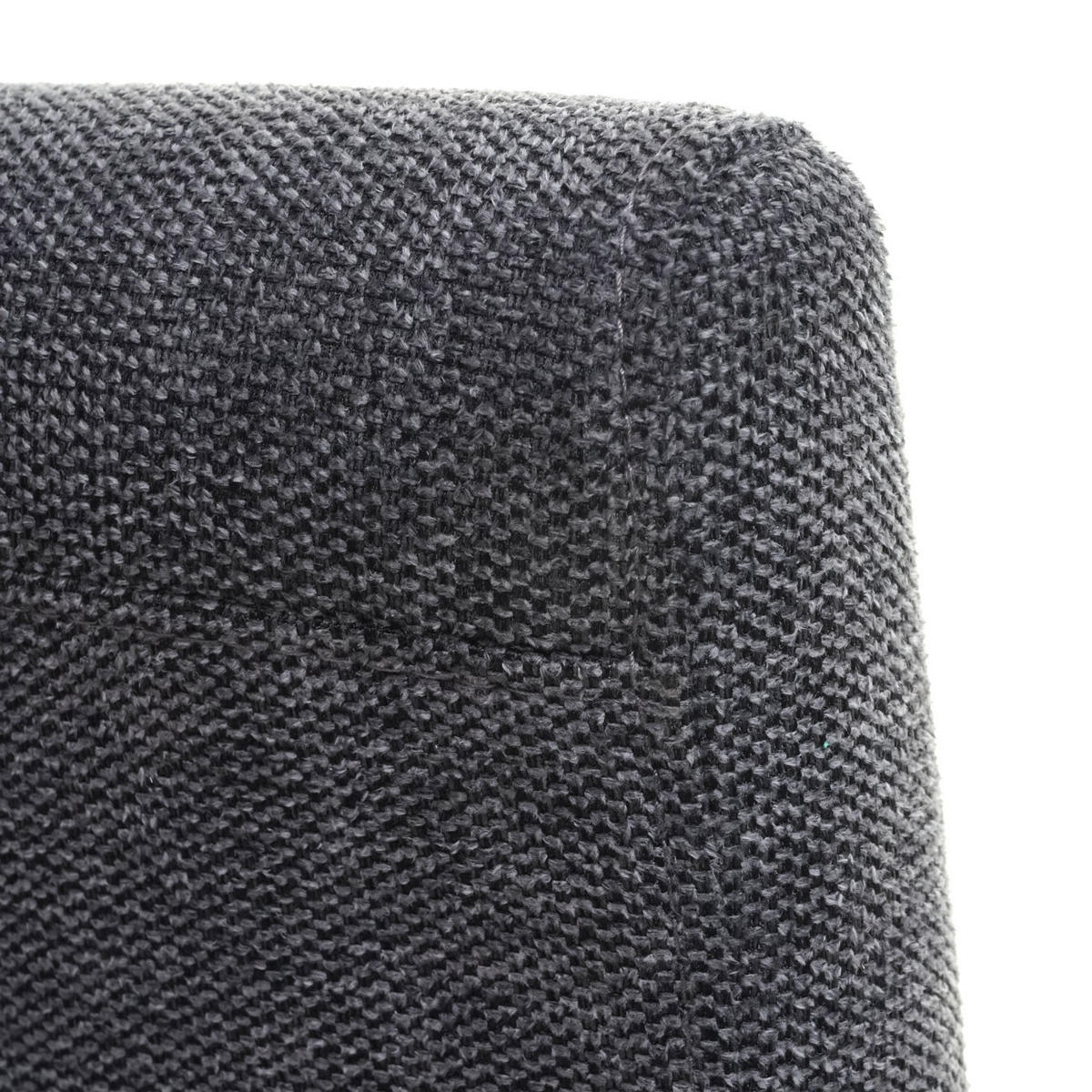 ESSZIMMERSTUHL Anthrazit, Dunkelbraun 4er-Set - Anthrazit/Dunkelbraun, Textil (43/90/56cm) - Jamb