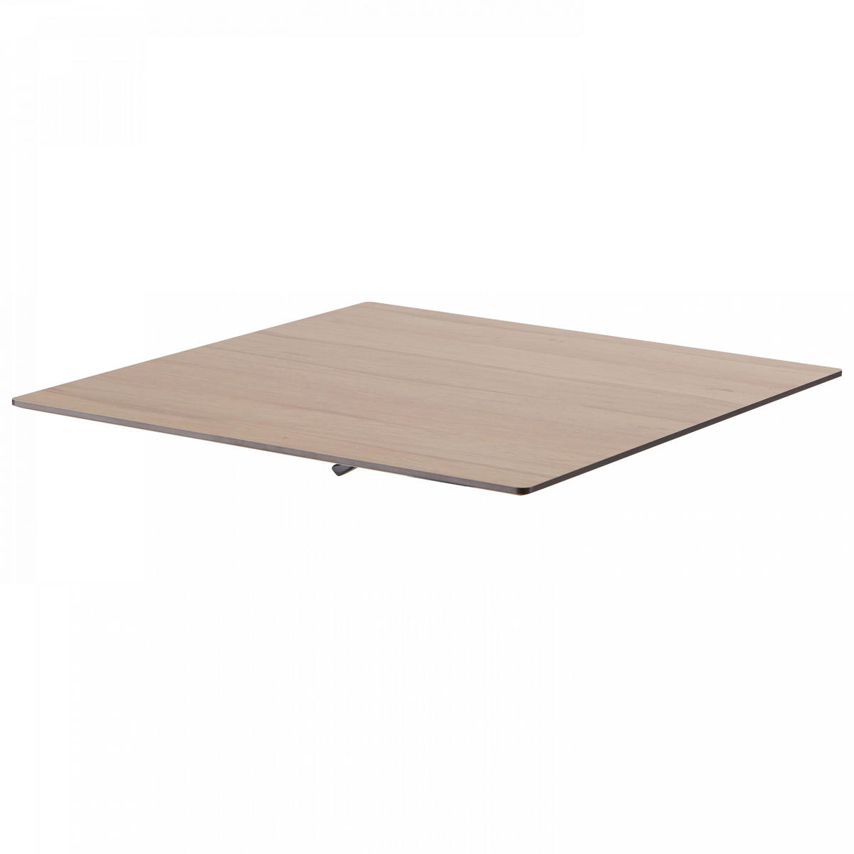 TISCHPLATTE 60 x 60 cm, helle Eiche - Eichefarben/Braun, Holzwerkstoff/Kunststoff (60/1.25/60cm) - Oviala