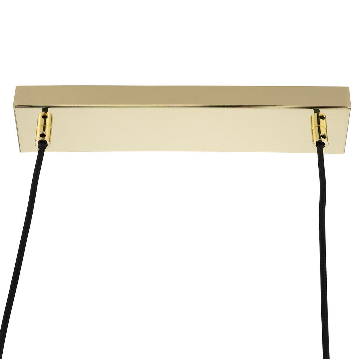 PENDELLEUCHTE - Metall / Glas, 4-flammig - Goldfarben, Glas (12/75/150cm) - home24