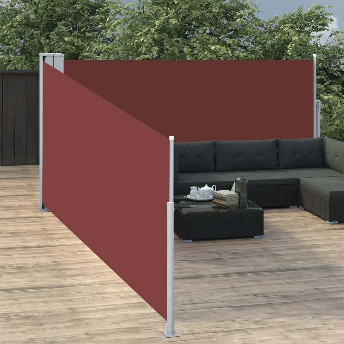 DELETE - Braun, Textil (1000/100cm) - vidaXL