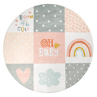 KINDERTEPPICH 120/120 cm Chicos 554 - Pink, Textil (120/120cm) - Paco Home