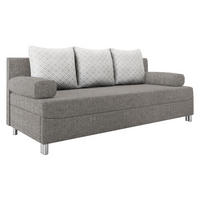 SCHLAFSOFA Dover - Chromfarben/Silberfarben, Holz/Kunststoff (192/86/80cm) - MIRJAN24