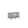BABYBETT Kara-lynn 144x84x76 aus Massivholz in Buche Anthrazit - Grau, Holz (70/140cm) - 58aufmkessel