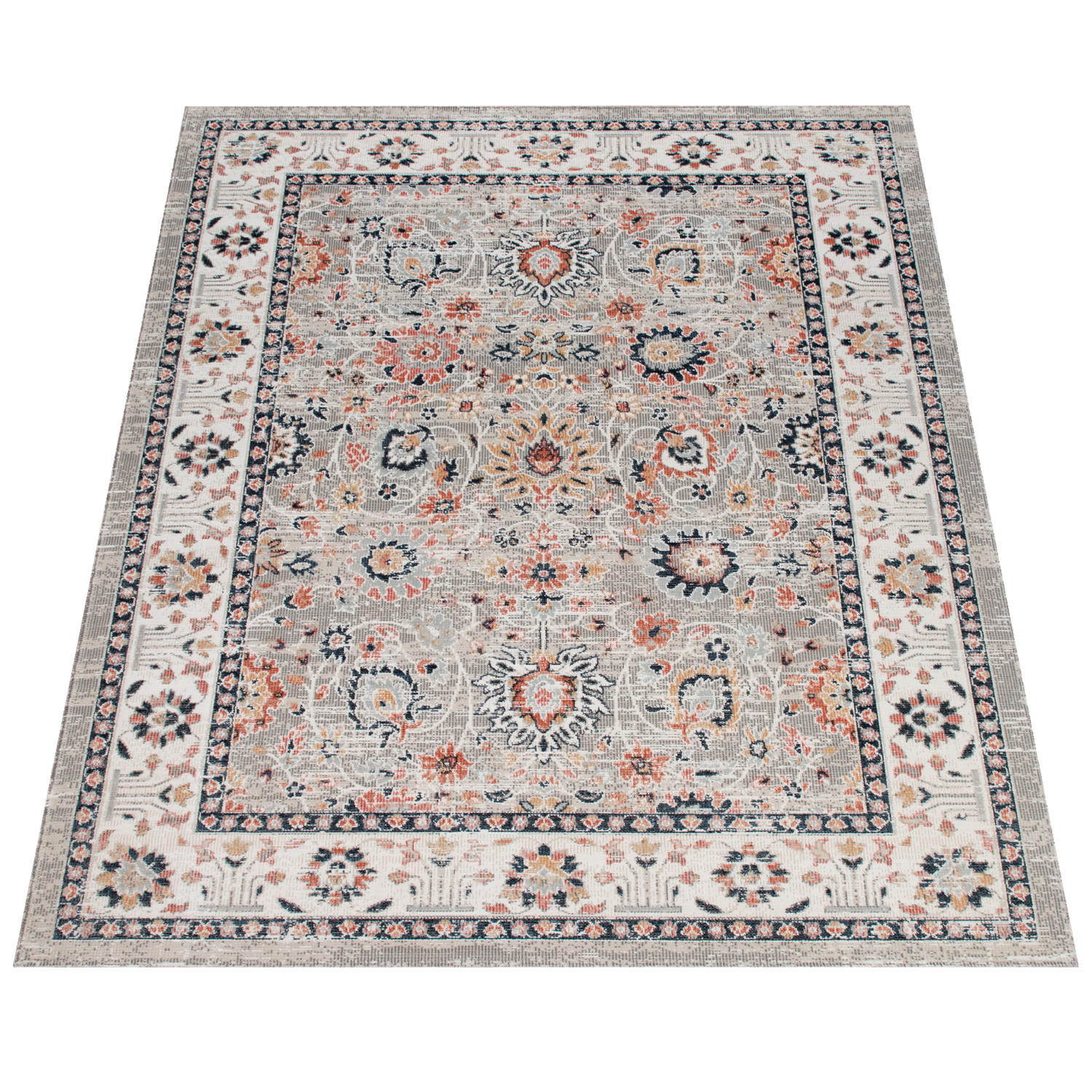 KURZFLORTEPPICH 60/100 cm Mabella 493 - Grau, Textil (60/100cm) - Paco Home