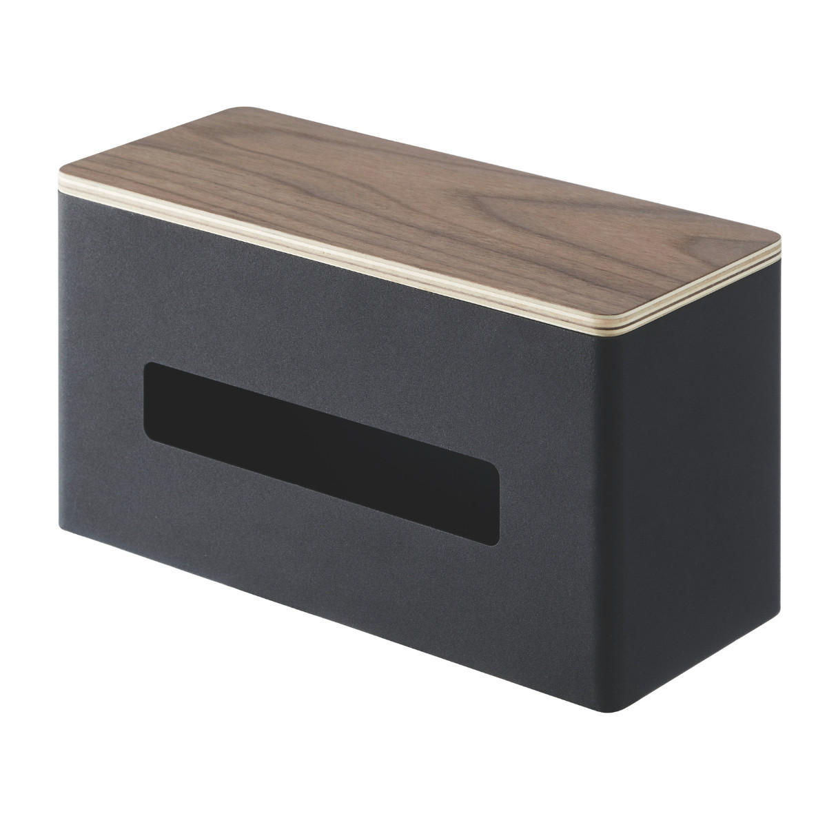 TASCHENTUCHHALTER - rin 26/11/14 cm - Schwarz, Metall (26/11/14cm) - Yamazaki