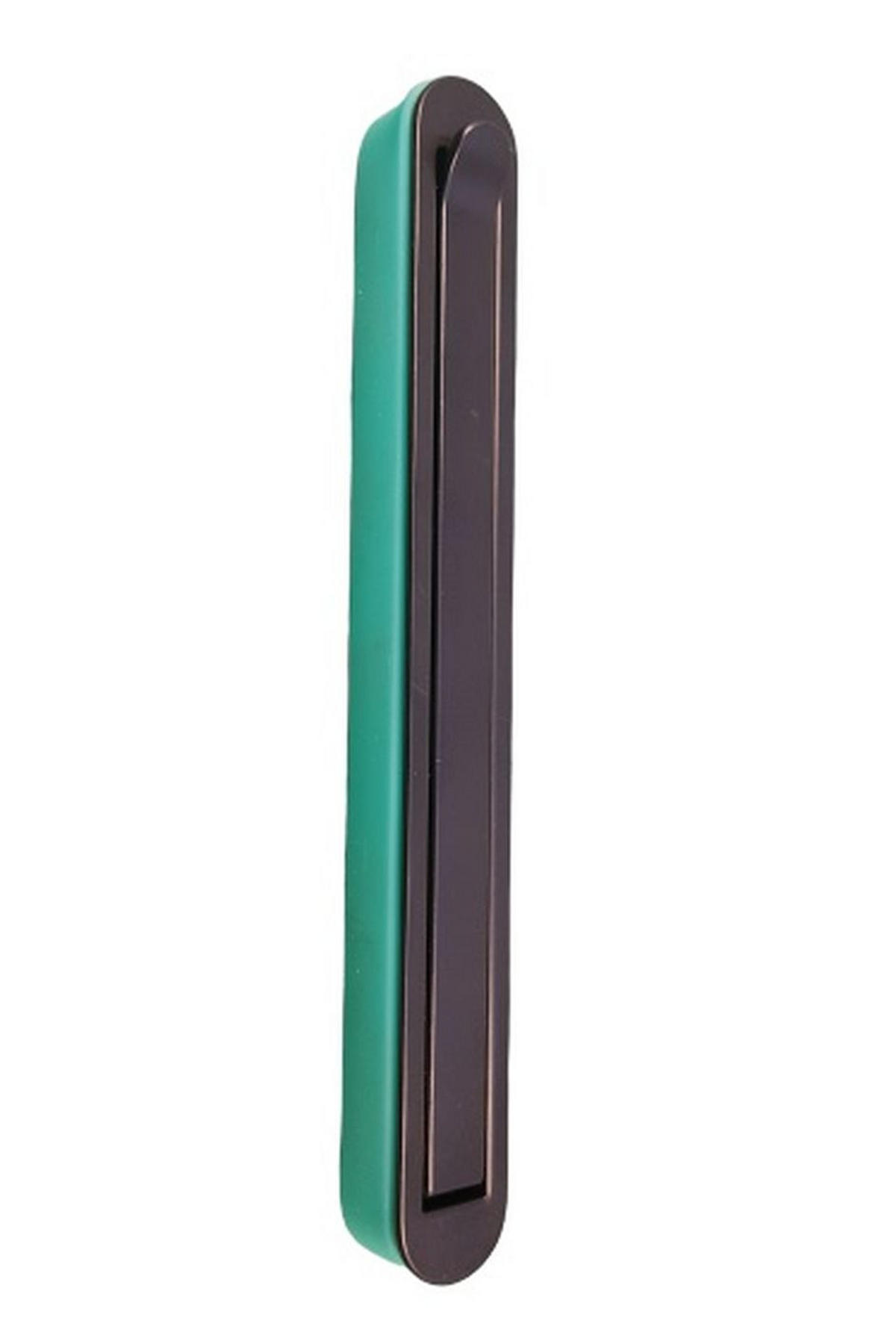 GARDEROBENHAKEN klappbar Wandhaken Klapphaken schwarz Silikonring grün - Schwarz, Metall (1.6/14/11cm) - Livingpoint24
