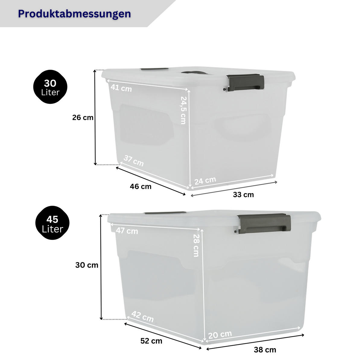 SCHWERLASTREGAL Ragnar inkl. 10x Aufbewahrungsbox 30 & 45 Liter - Schwarz, Metall (120/180/40cm) - PROREGAL