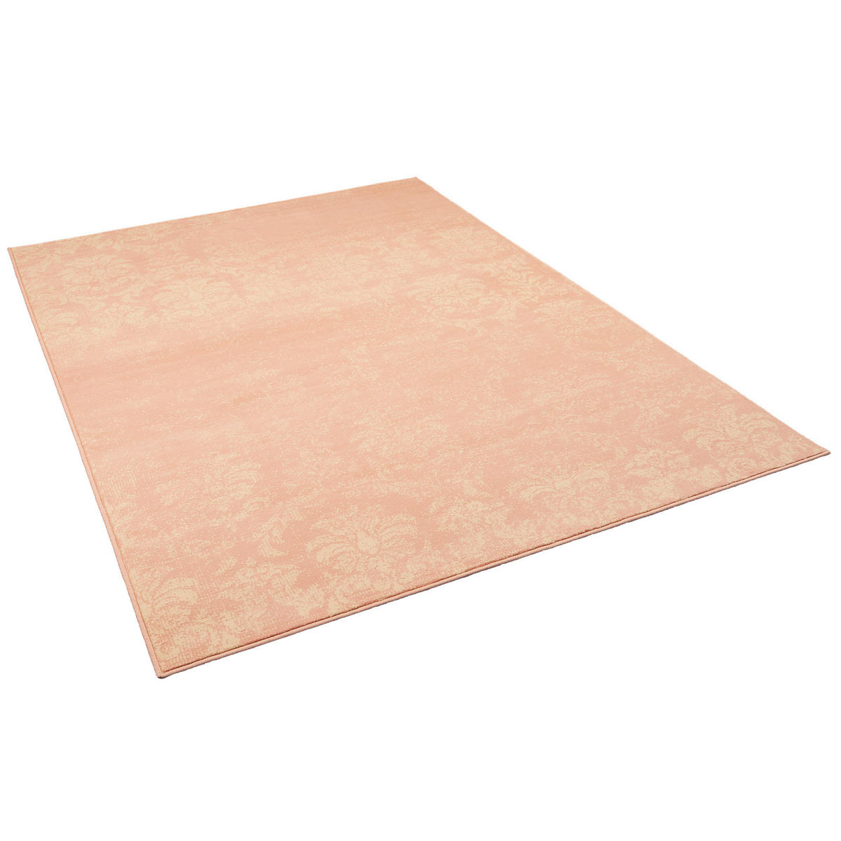 DESIGNER KURZFLOR TEPPICH MODERNE MUSTER - Rosa, Textil (120/170cm) - Pergamon