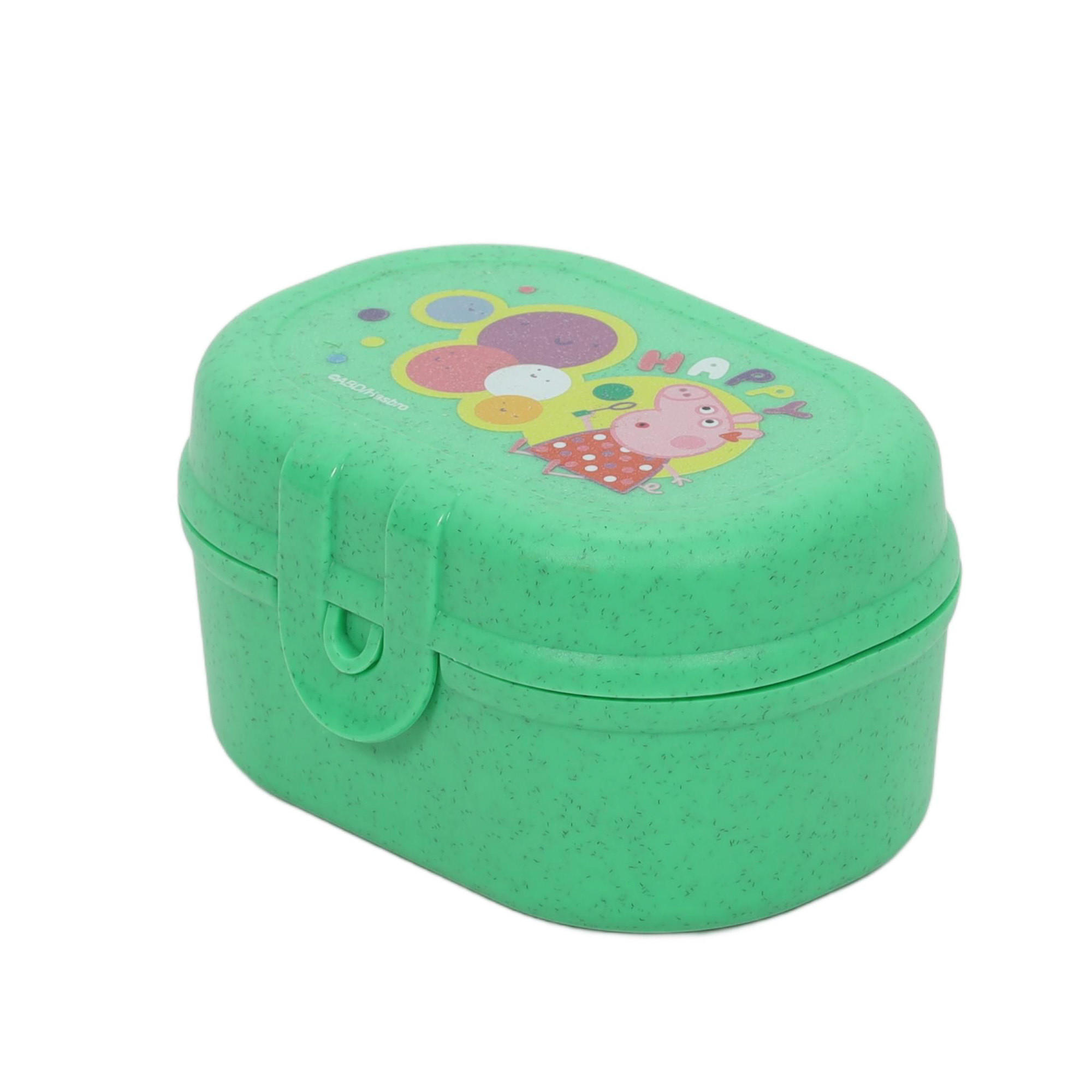 SNACKBOX Peppa Pig Pascal Mini - Grün, Kunststoff (7/5.2/9.6cm)