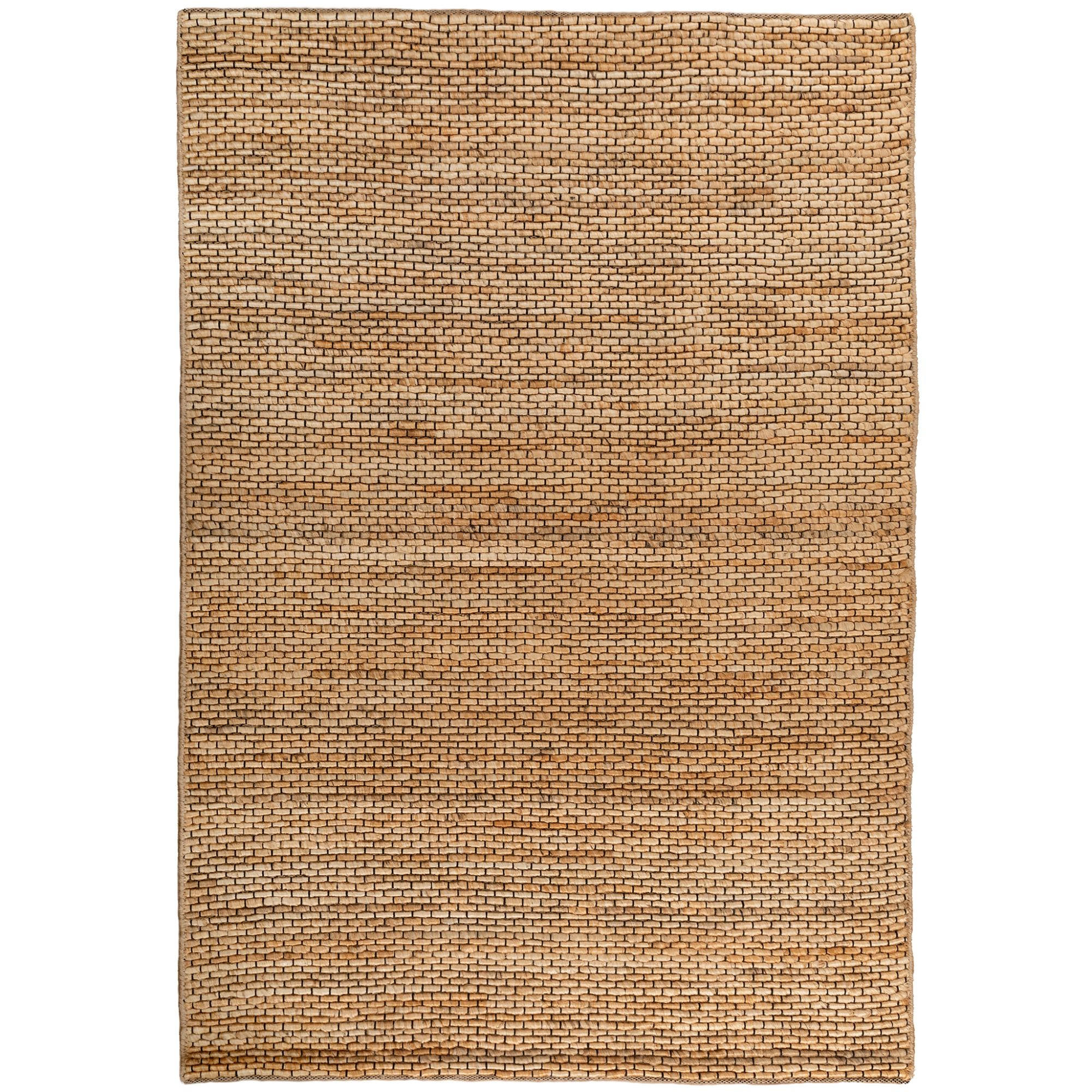 JUTE Teppich Goa Canvas 140/200 cm - Naturfarben, Naturmaterialien (140/200cm) - Steffensmeier