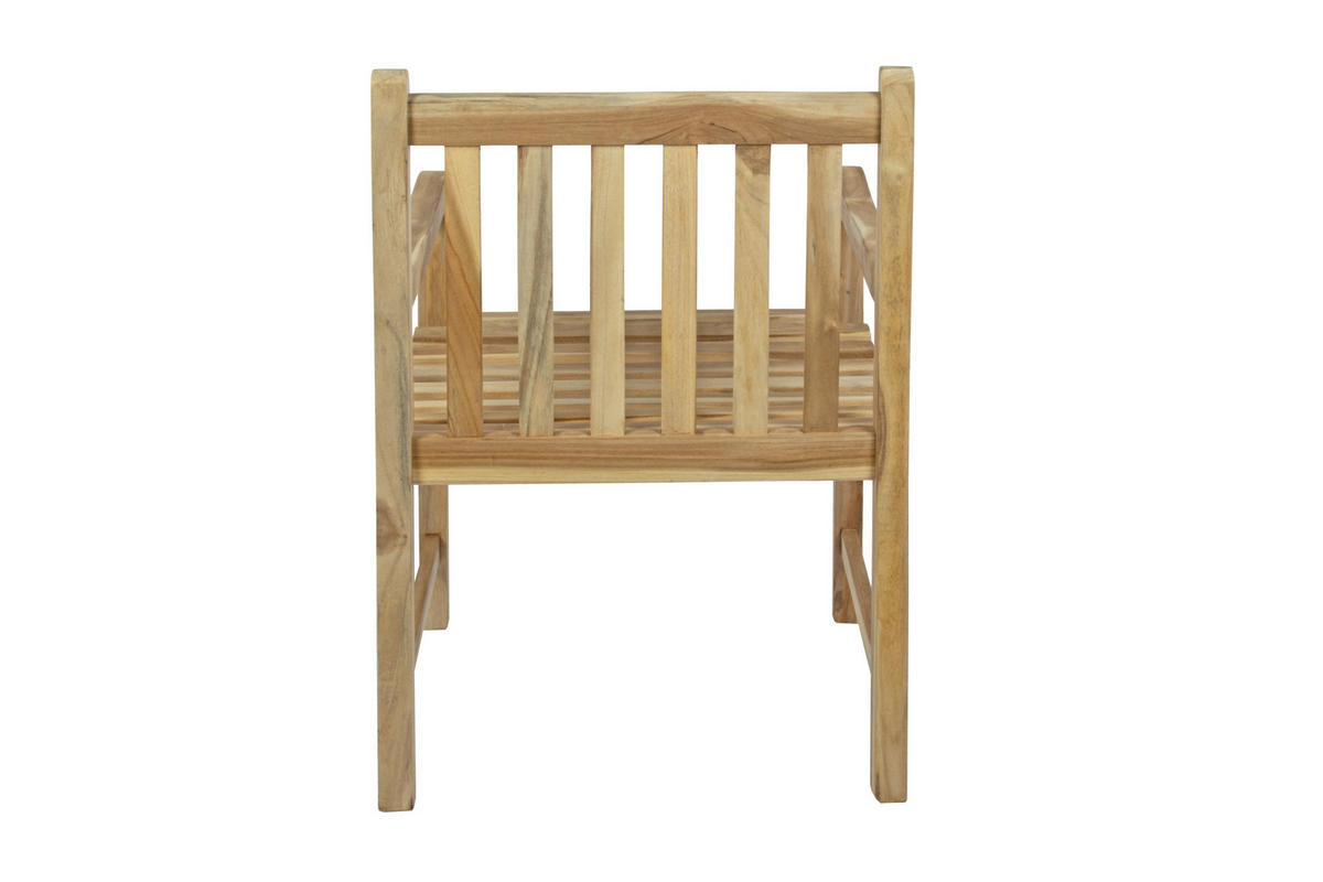 GARTENSTUHL CARACAS - Beige, Holz (60/45/52cm) - SAM