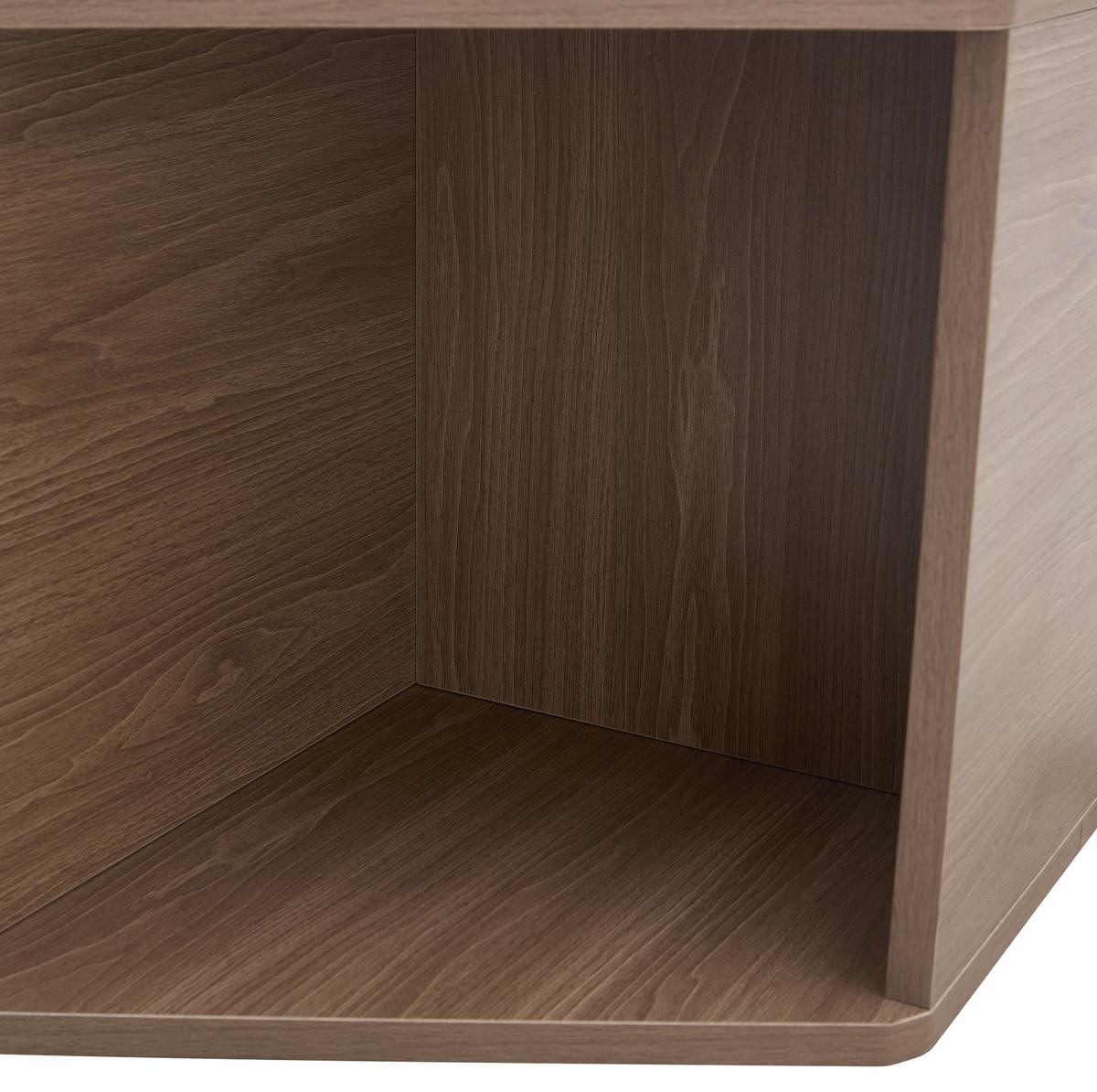 COUCHTISCH aus MDF 69.4x79x40 cm in Braun mit einfacher Montage - Braun, Holzwerkstoff (69.4/79/40cm) - Modfu