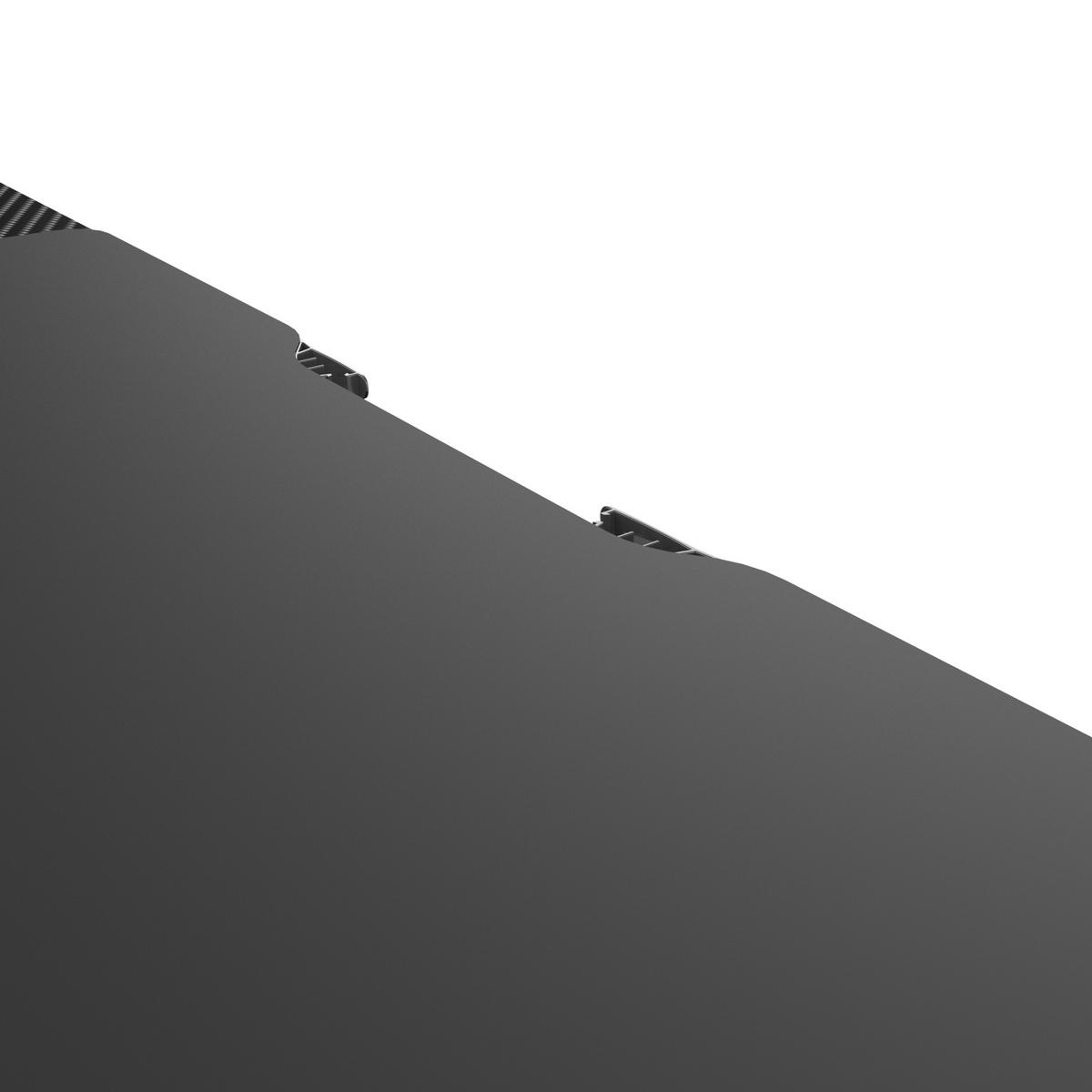 COMPUTERTISCH Virolahti - Schwarz, Holzwerkstoff/Metall (75/160/117cm) - pro.tec