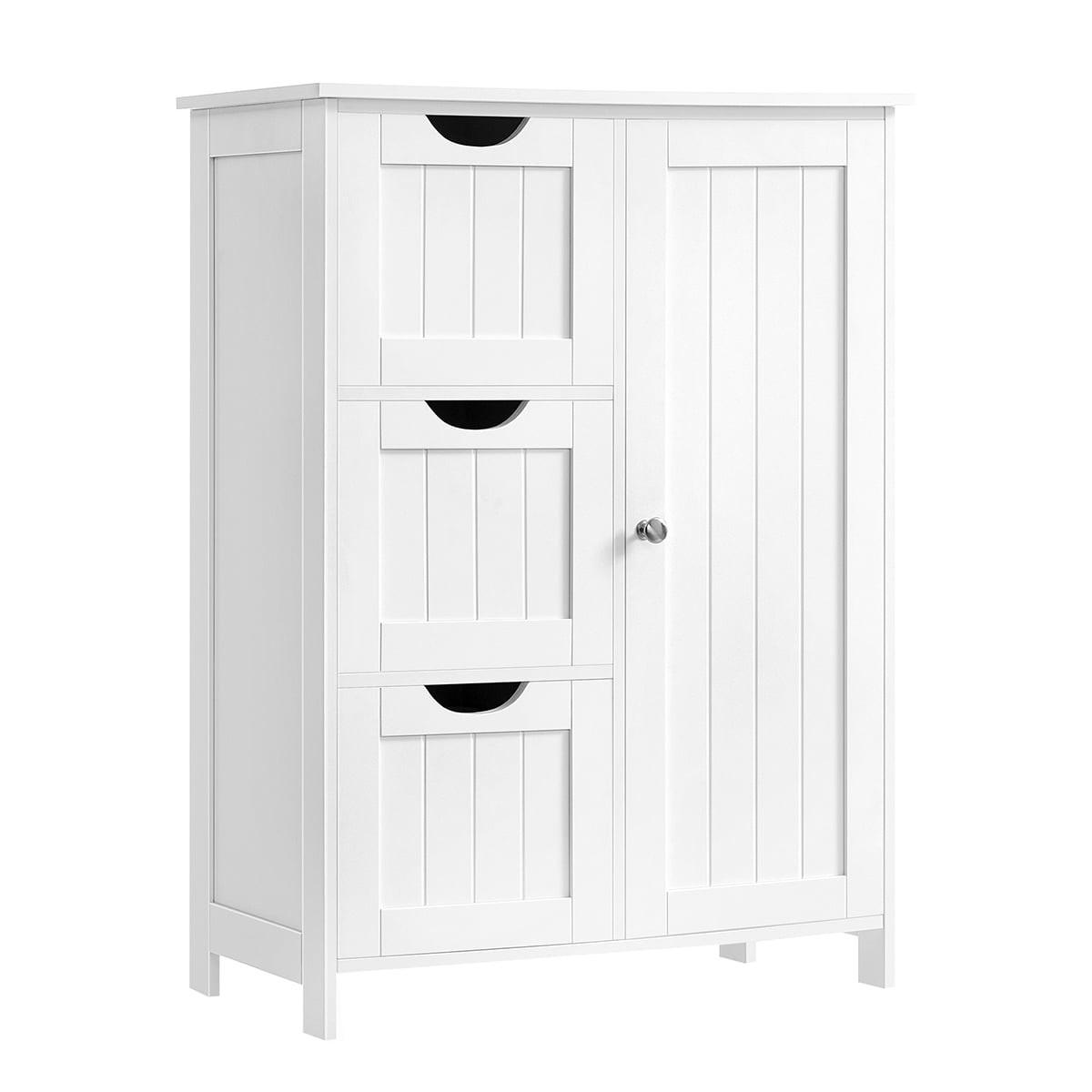BADEZIMMERSCHRANK mit Doppelspiegeltür, Wandschrank, Aufbewahrungsschrank, wandmontierter Aufbewahrungsschrank, höhenverstellbare Regale, 56 x 13 x 58 - Weiß, Holzwerkstoff (30/81/88cm) - Calicosy