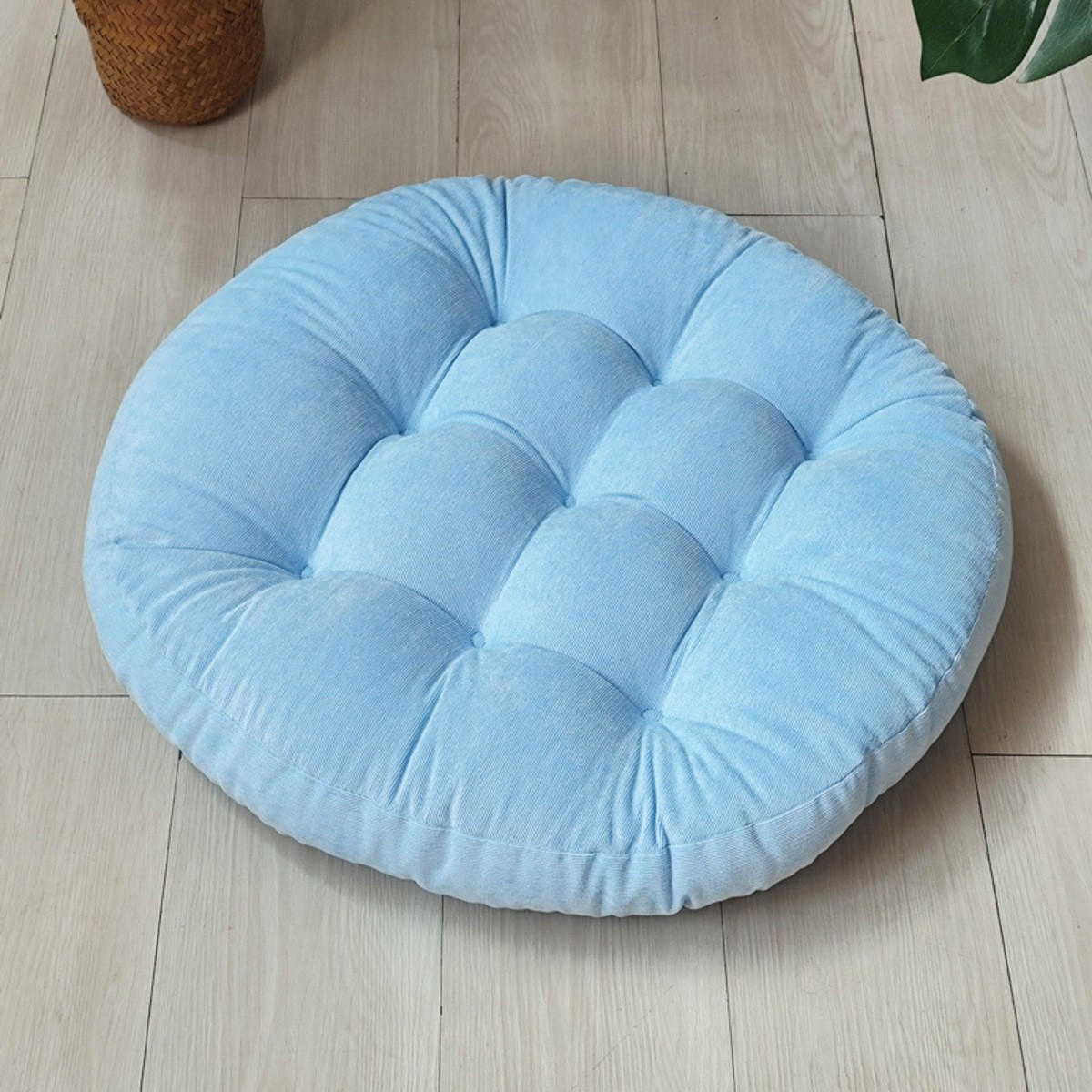 GARTENHOCKERAUFLAGE 55/55 cm - Blau, Textil (55/55cm) - Authentics