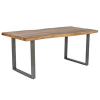 ESSTISCH aus Holz 180x90x76 cm - Braun, Holz (90/180/76cm) - Wanderlust