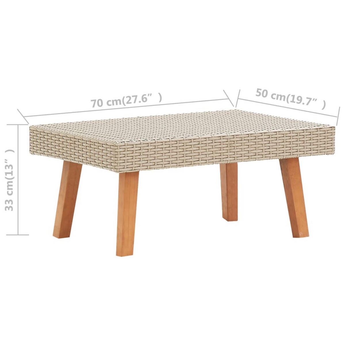 GARTEN-LOUNGE-SET 3-teilig Mit Auflagen Poly Rattan Beige - Anthrazit/Beige, Kunststoff/Textil - vidaXL