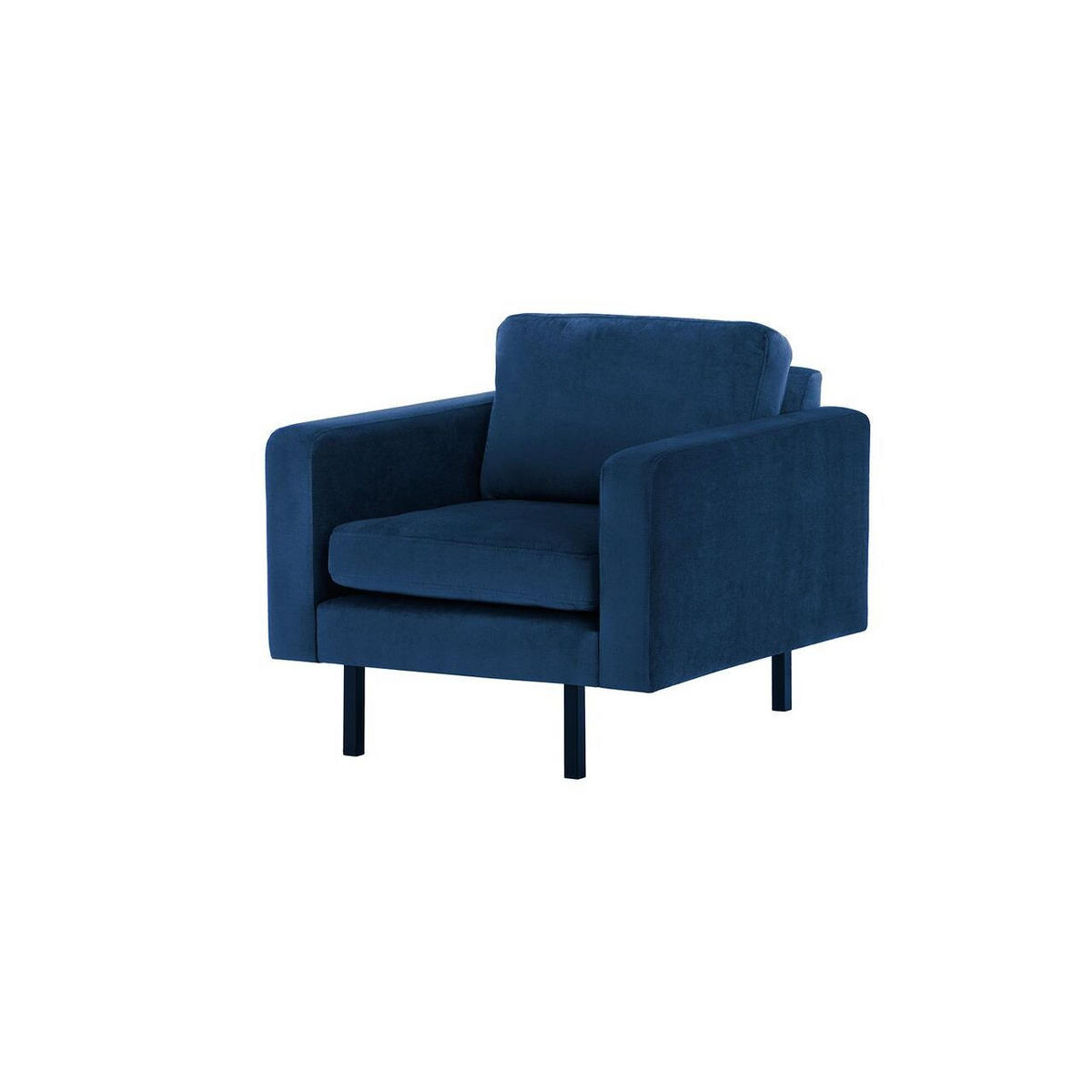 SESSEL Lioni-Kronos 9 - Dunkelblau, Holz/Textil (83/84/94cm)