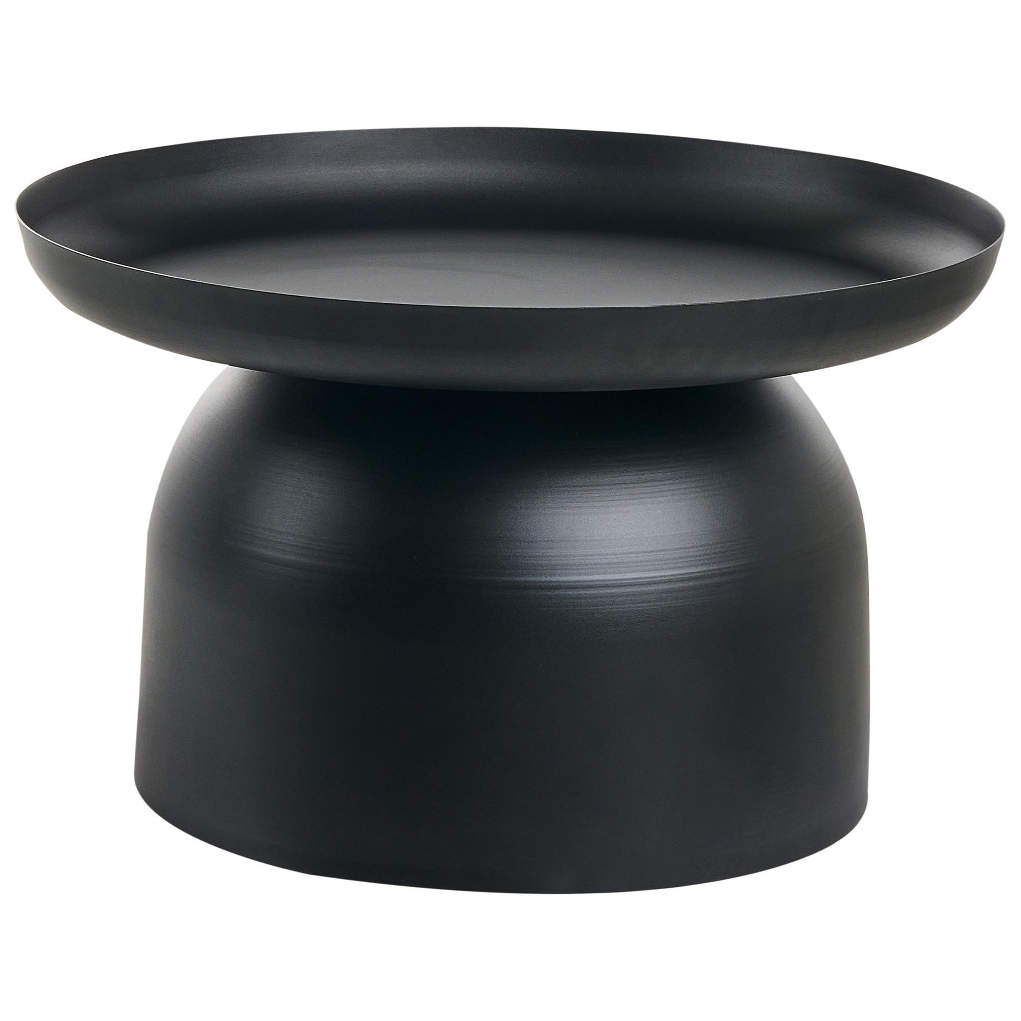 COUCHTISCH Metall Schwarz Torrens - Schwarz, Metall (60/60/36cm) - Beliani