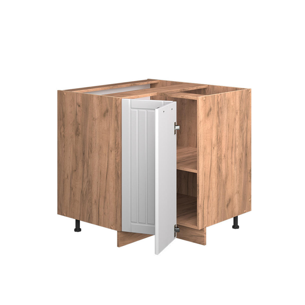 ROHOVÁ SKŘÍŇKA Fame-Line Bílý venkovský dům - bílá/medově dubová, kompozitní dřevo (80.5/82/60cm) - Vicco