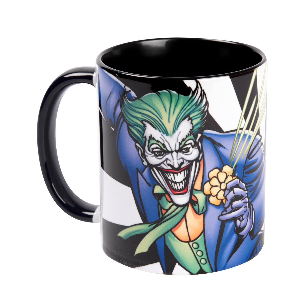 KAFFEEBECHER DC Comics Joker King of Crazy Schwarz 320 ml - Multicolor, Keramik (0.32L) - DC Comics