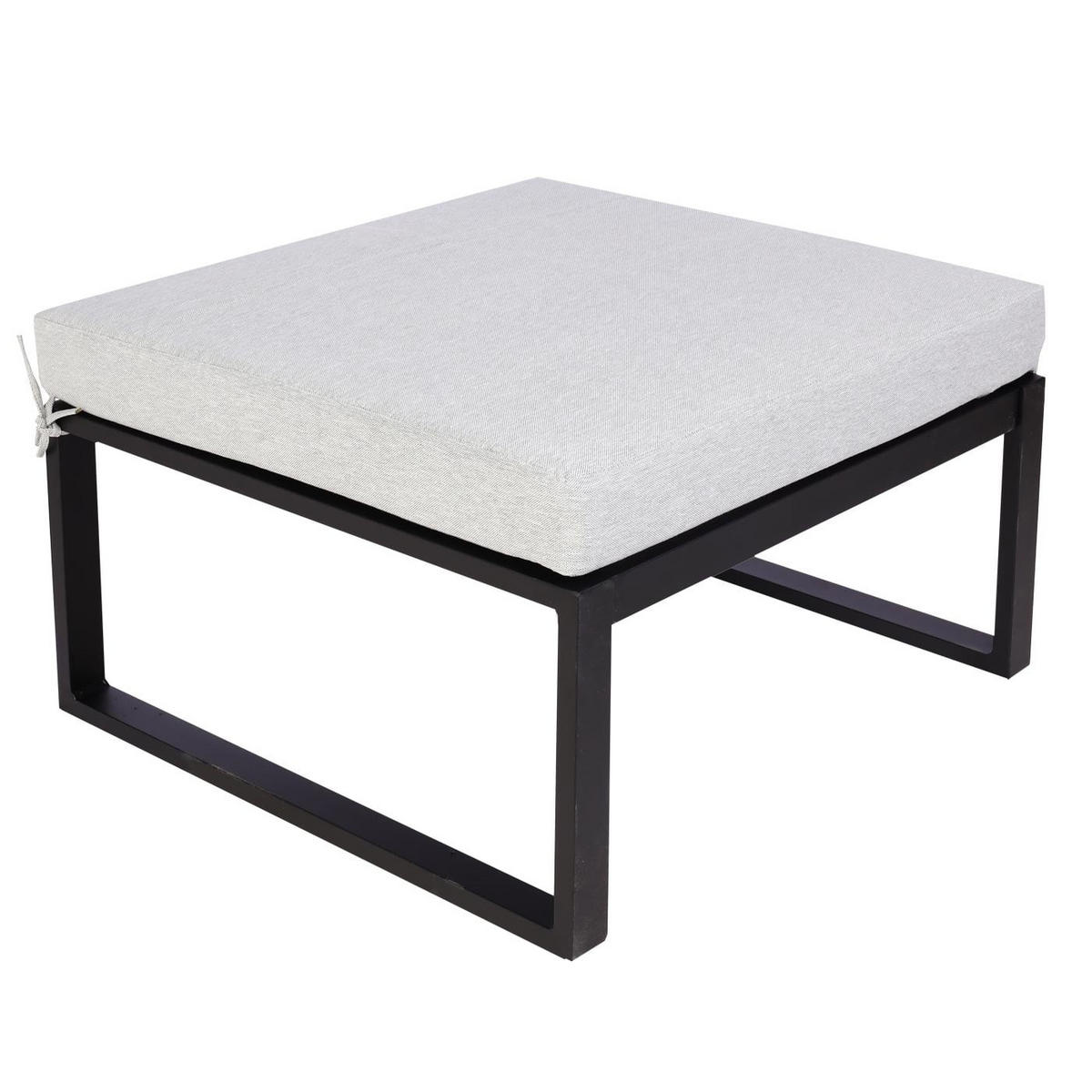 GARTENLOUNGE Hellgrau - Grau, Metall - PROREGAL