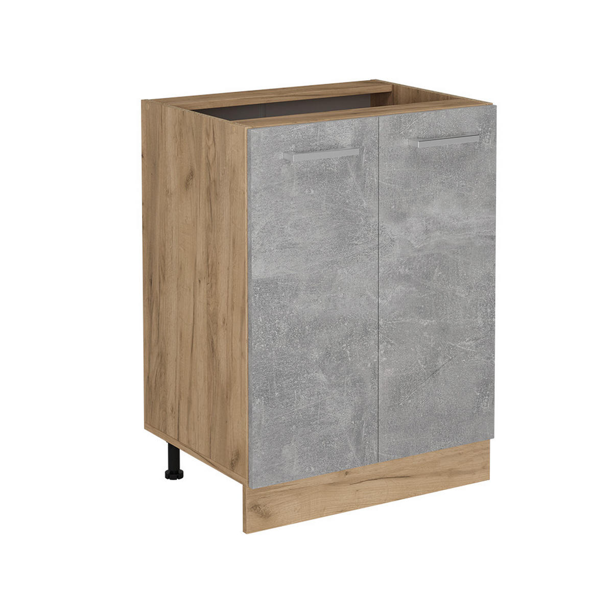 Honigeiche/Grau, Holzwerkstoff (60/81.6/46cm) - Vicco