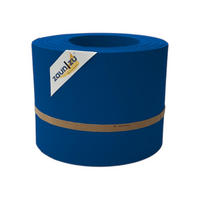 SICHTSCHUTZSTREIFEN PP Sichtschutzstreifen Doppelstabzaun Enzianblau,10x 2,55m - Blau, Kunststoff (2550/19cm) - ZAUN|ZU
