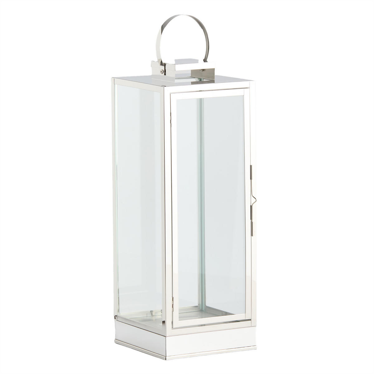 LATERNE Mirel - Silberfarben, Metall (18/49/18cm) - home&you