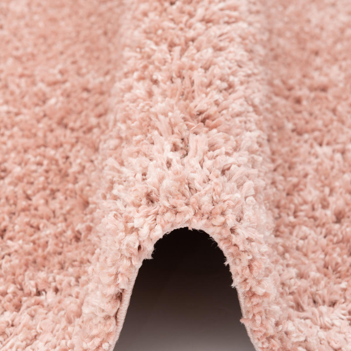 HOCHFLOR LANGFLOR SHAGGY TEPPICH COMFY MIX RUND - Flieder, Textil (200/200cm) - Pergamon