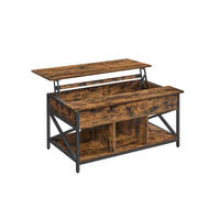 COUCHTISCH BISHKEK - Braun, Metall (60/100/62cm) - Hansiro