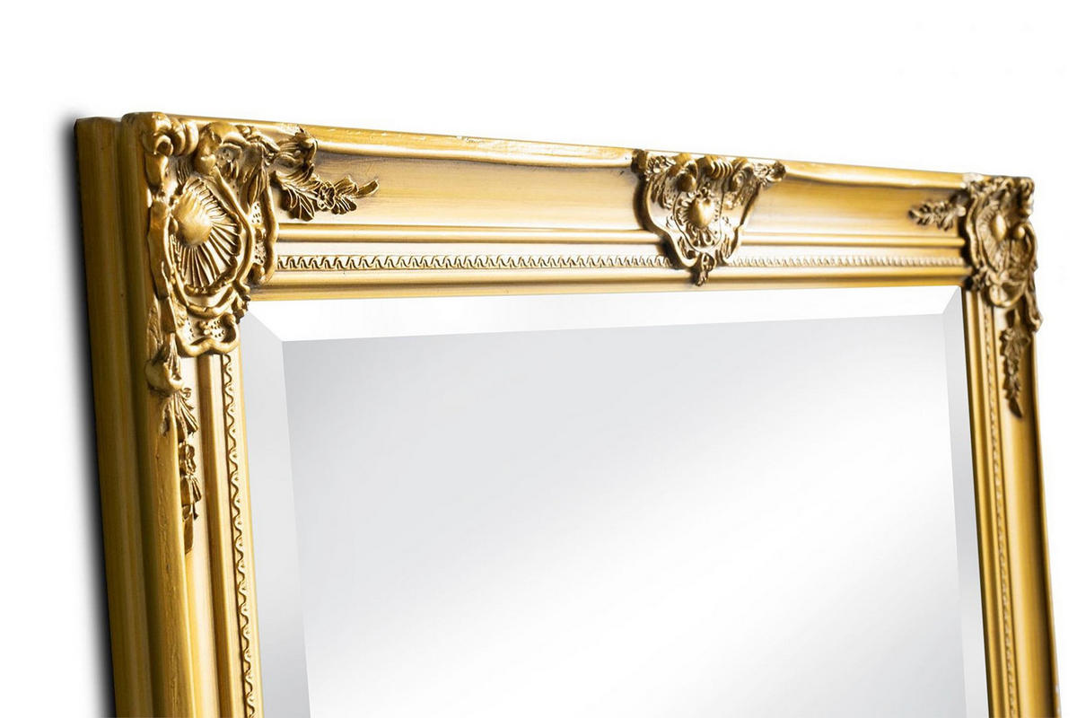 WANDSPIEGEL XXL Spiegel 200x100 cm, Gold - Goldfarben, Holz (100/200/200cm) - dasmöbelwerk