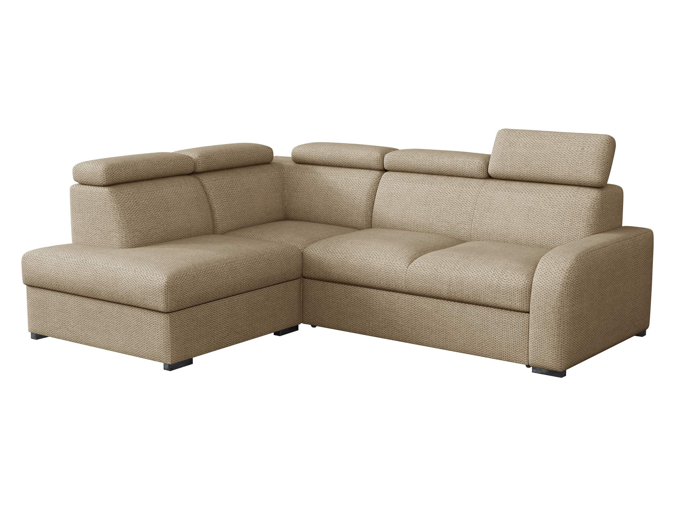 ECKSOFA Oslo 2rRLXp, Seite: Links LXP+R+2R - Silberfarben/Naturfarben, Holz/Textil (250/200cm) - MIRJAN24