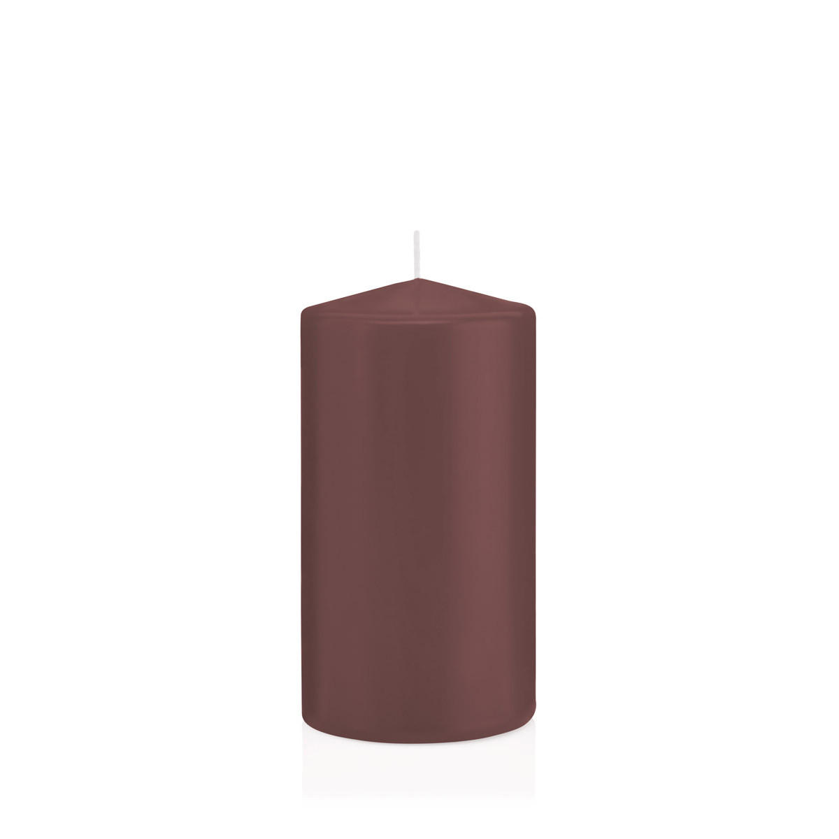 STUMPENKERZEN Taupe Ø 78 x 150 mm, 8 Stück - Taupe, Paraffin (8/15cm) - Wiedemann Kerzen