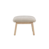 POUF, Rile, Beige, Polyester, 70 x 60 x 42 cm - Beige, Textil (70/42/60cm) - ebuy24