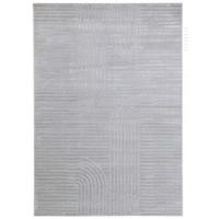 TEPPICH modern Flachgewebe CHIKA Grau 120 x 170 cm - Grau, Textil (120/170cm) - Novatrend