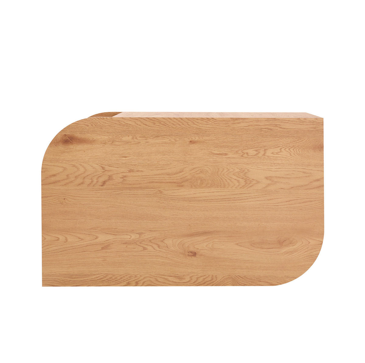 COUCHTISCH 100/60/42 cm mit Stauraum und Glasablage in skandinavischem Design, Naturholz - Naturfarben, Holzwerkstoff (100/60/42cm) - Redom