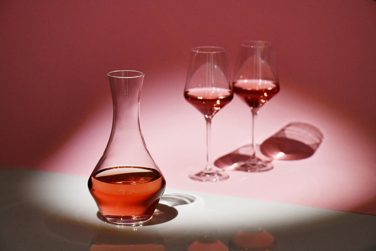 WEINDEKANTER, 1 Stk., 750 ml, Handgemacht - Transparent, Glas (0.75L) - Krosno Glass