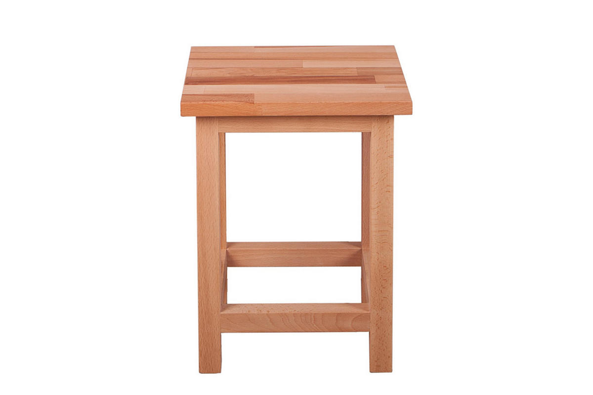 BLUMENSTÄNDER Siri Platte 2cm Buche 30x30x40cm - Buchefarben, Holz (30/30/40cm) - DELUKE