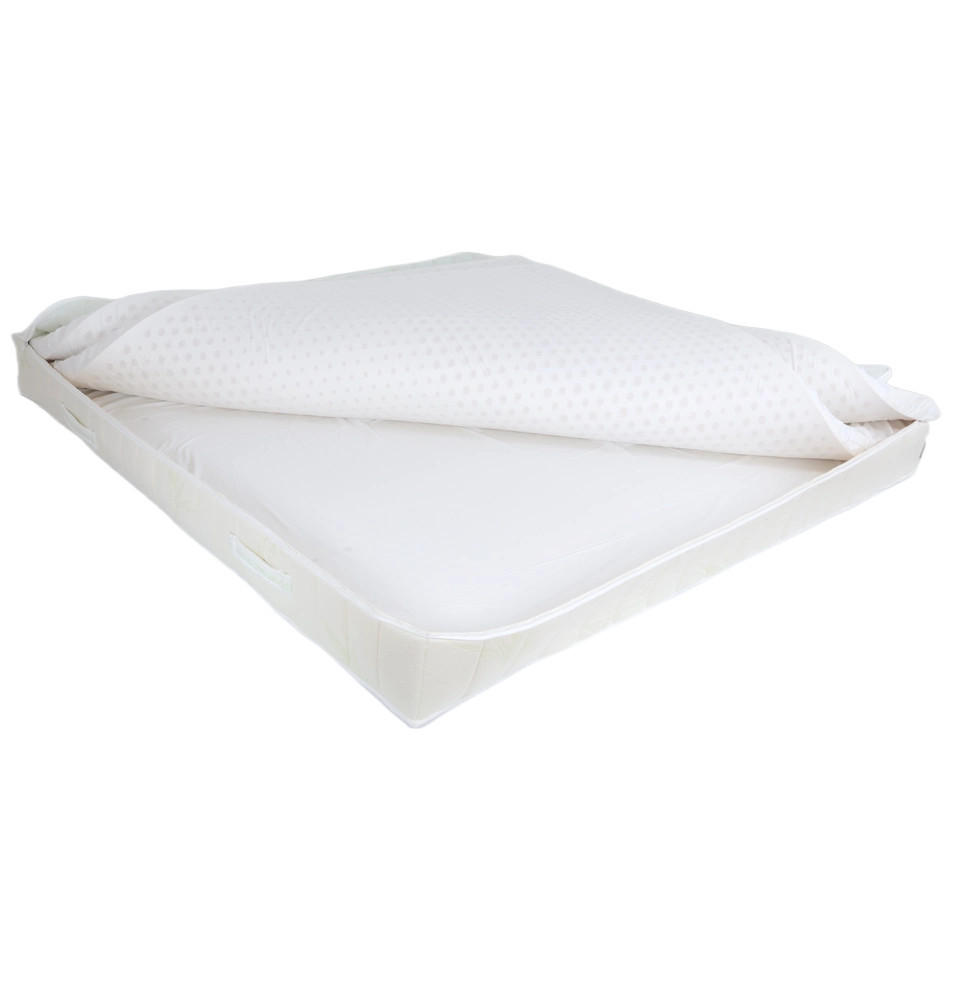 Thumbnail - Letti Moderni Matratze, Weiß, Textil, H3, Füllung: Latex, Rechteckig, 180x190 cm, Oeko-Tex®, Oeko-Tex® Standard 100, Mad...