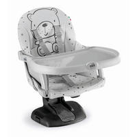 SITZERHÖHUNG für Kinder Idea | für 0-36 Monate | 7-fach höhenverstellbar | Grau | - Grau, Textil (36/20/110cm) - Cam il Mondo del Bambino S.p.A.