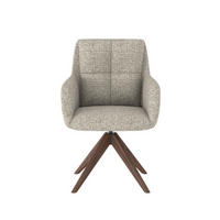 BRIDGE-STUHL mit massivholzbeinen - dante 61/67/86 cm - Beige, Holzwerkstoff (67/86/61cm) - Signature