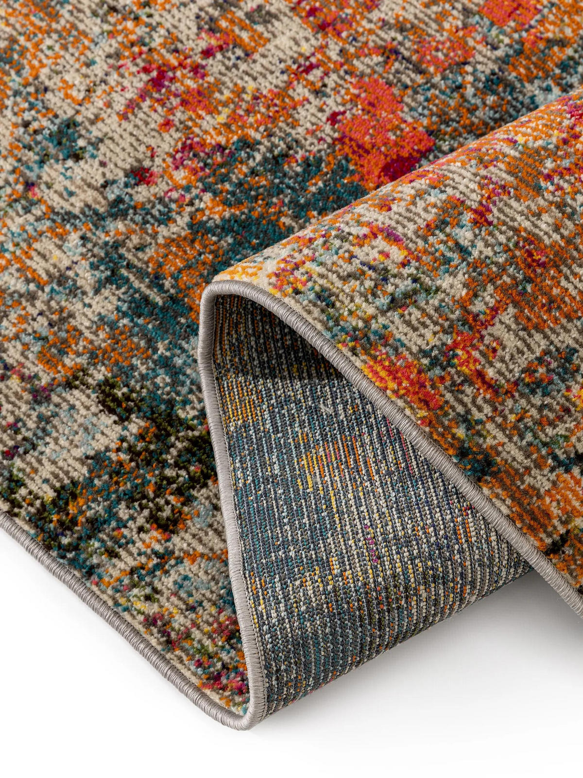LÄUFER Casa Multicolor 80/300 cm - Multicolor, Naturmaterialien/Textil (80/300cm) - benuta